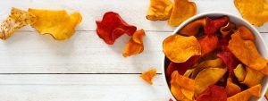 Chips de verduras receta