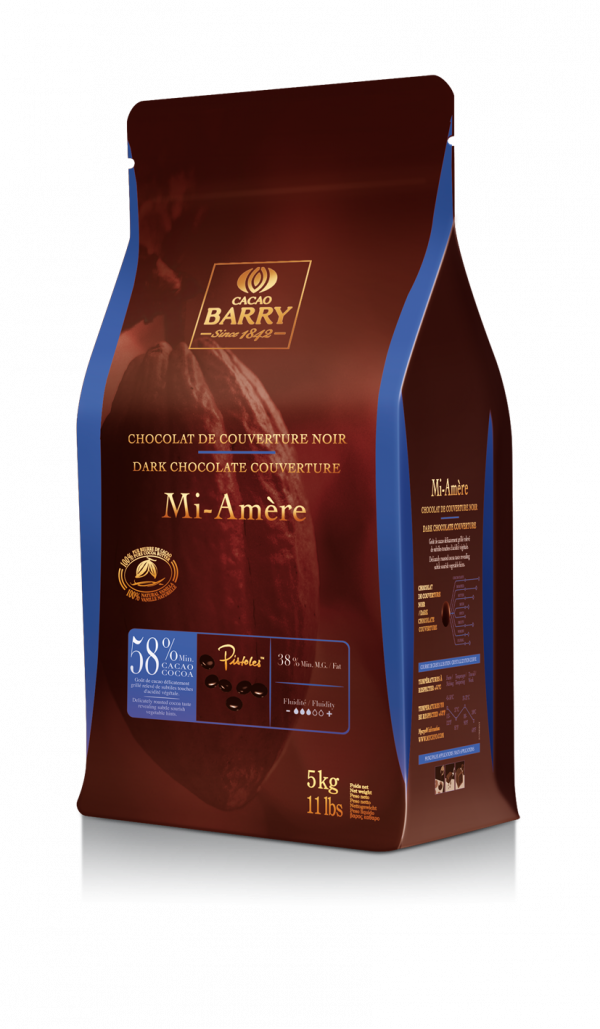 Cobertura chocolate negro favorites mi amere 58%