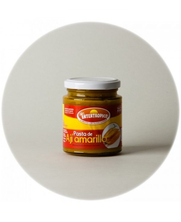Pasta de ajiamarillo